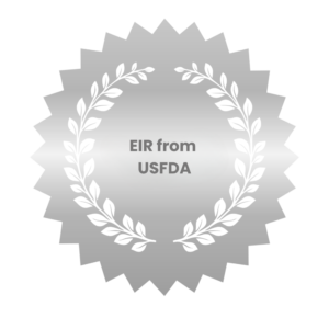 EIR from USFDA seal